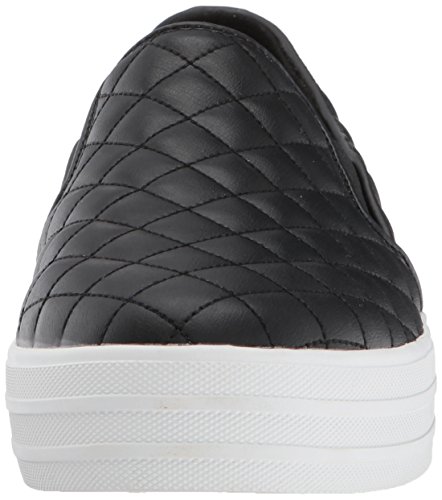 Skechers Double Up-Duvet, Zapatillas sin Cordones Mujer, Negro (BLK), 40 EU