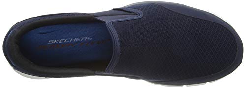 Skechers Equalizer Persistent Men Low-Top Sneakers, Blue (Navy), 9 UK (43 EU)