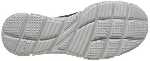 Skechers Equalizer Persistent Men Low-Top Sneakers, Blue (Navy), 9 UK (43 EU)