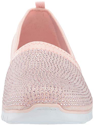 Skechers Ez Flex Renew-Shimmer Show, Zapatillas sin Cordones Mujer, Multicolor Rsgd Mauve Lycra Rhinestones Off White Trim, 39.5 EU