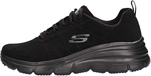 Skechers Fashion Fit-Bold Boundaries - Zapatillas deportivas para mujer Negro Size: 39 EU