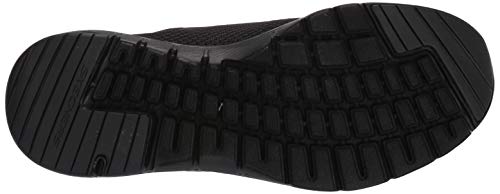 Skechers Flex Appeal 3.0-First Insight, Zapatillas Mujer, Negro (BBK Black Mesh/Trim), 42 EU