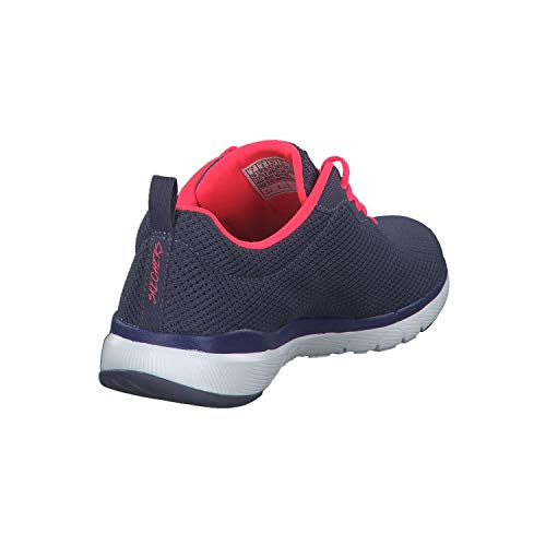 Skechers Flex Appeal 3.0-First Insight, Zapatillas Mujer, Varios Colores (SLTP Black Mesh/Trim), 37 EU