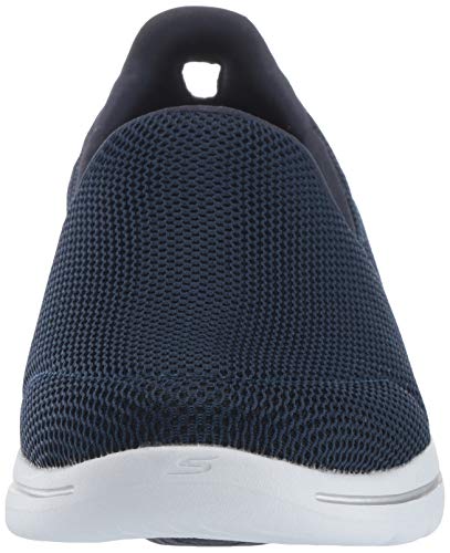 Skechers Go Walk 5, Zapatillas Mujer, Azul (Blue Textile/Trim NVW), 38 EU