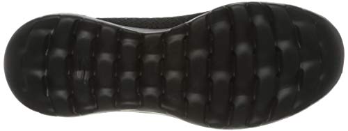 Skechers Go Walk Joy, Zapatillas Mujer, Negro (Black Textile/Trim BBK), 41 EU