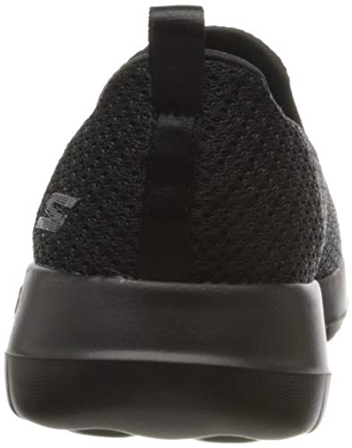Skechers Go Walk Joy, Zapatillas Mujer, Negro (Black Textile/Trim BBK), 41 EU