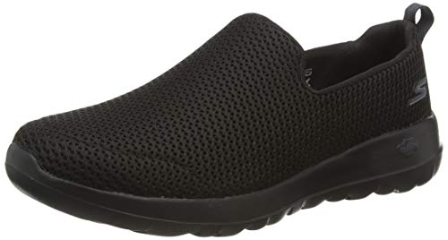 Skechers Go Walk Joy, Zapatillas sin Cordones, Negro (BBK Black Textile/Trim), 36 EU