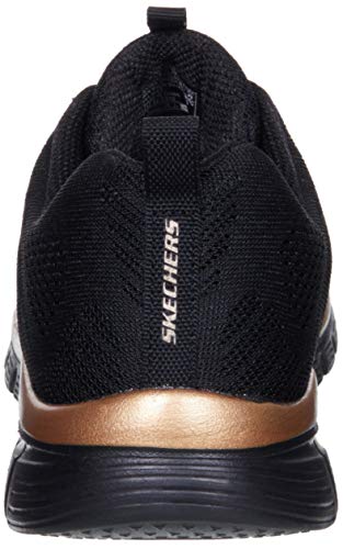 Skechers Graceful Get Connected, Zapatillas Mujer, Black, 36 2/3 EU