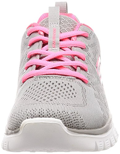 Skechers Graceful-Get Connected, Zapatillas Mujer, Multicolor (GYCL Black Mesh/Trim), 38 EU