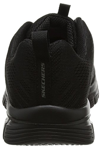 Skechers Graceful-Get Connected, Zapatillas Mujer, Negro (BBK Black Mesh/Trim), 37 EU