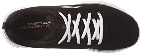 Skechers Graceful-Get Connected, Zapatillas Mujer, Negro (BKW Black Mesh/Trim), 41 EU