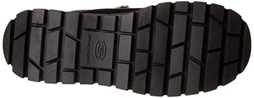 Skechers Jammers, Botas Cortas al Tobillo Mujer, Duraleather de Patente Negro, 38 EU