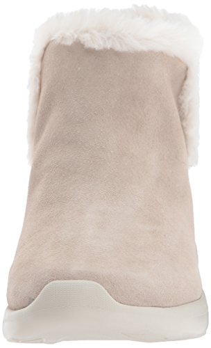 Skechers On-The-go City 2, Botas Chukka Mujer, Beige (Taupe), 37.5 EU