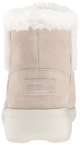 Skechers On-The-go City 2, Botas Chukka Mujer, Beige (Taupe), 37.5 EU