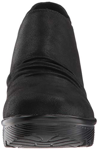 Skechers Parallel, Botines Mujer, Negro (Black Blk), 39 EU