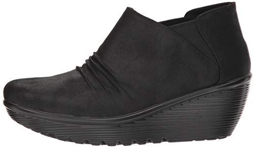 Skechers Parallel, Botines Mujer, Negro (Black Blk), 39 EU