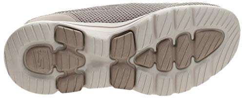 Skechers Performance Go Walk 5, Zapatillas Mujer, Taupe (TPE Black Textile/Trim), 38 EU