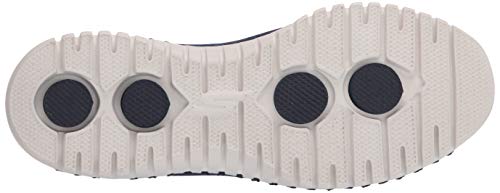 Skechers Performance Go Walk Smart-Oracle, Zapatillas Mujer, Multicolor (NVY Black Textile/White Trim), 37 EU