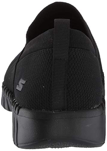 Skechers Performance Go Walk Smart-Wise, Zapatillas Mujer, Negro (BBK Black Textile/Trim), 39 EU