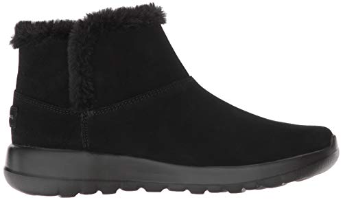 Skechers Performance On-The-Go Joy-Bundle Up, Botines Mujer, Negro (BBK Black Suede), 39 EU