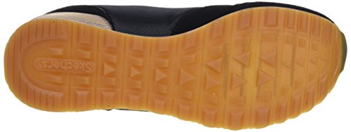 Skechers Retros-OG 85-Goldn Gurl, Zapatillas de Deporte Mujer, Negro (BLK Black Suede/Nylon/Mesh/Rose Gold Trim), 36 EU