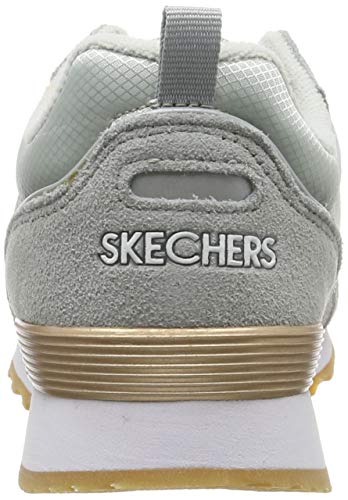 Skechers Retros-OG 85-goldn Gurl, Zapatillas, Gris, 35 EU