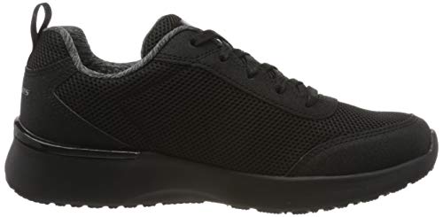 Skechers Skech-Air Dynamight-Fast Brak, Zapatillas Mujer, Negro (Black Mesh/Black Trim BBK), 39 EU