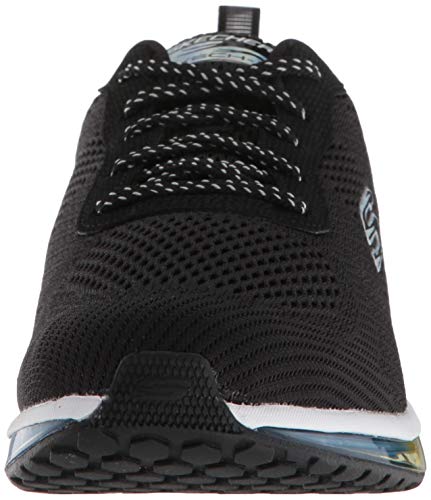 Skechers Skech-Air Element-Prelude, Zapatillas Mujer, Negro (BKMT Black Mesh/Multi Trim), 39 EU
