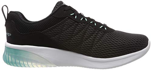 Skechers Skech-Air Ultra Flex, Zapatillas para Mujer, Negro, 39.5 EU
