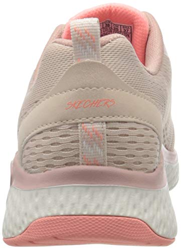 Skechers Solar Fuse Cosmic View, Zapatillas Mujer, Rosa Claro Malla Rosa Claro Borde Rosa Ltpk, 40 EU