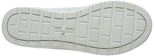 Skechers Street Cleat-Bring It Back, Zapatillas, Multicolor (Wht Black Canvas/White Duraleather Trim), 36 EU