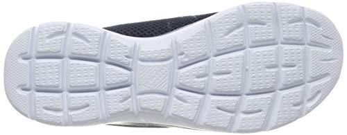 Skechers Summits, Zapatillas Mujer, Multicolor (NVLB Black Mesh/Trim), 36.5 EU