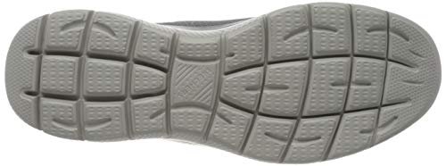 Skechers Summits, Zapatillas sin Cordones Hombre, Gris (Charcoal Mesh/Trim Charcoal), 45 EU
