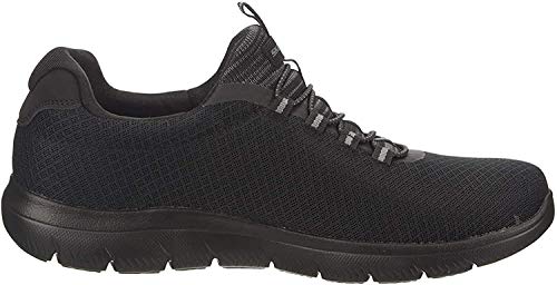 Skechers Summits, Zapatillas sin Cordones Hombre, Negro (Black Mesh/Trim BBK), 41 EU
