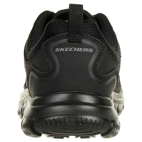 Skechers Track-scloric 52631-bbk, Zapatillas Hombre, Negro (Black 52631/Bbk), 42 EU