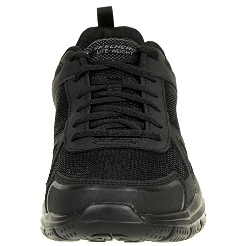 Skechers Track-scloric 52631-bbk, Zapatillas Hombre, Negro (Black 52631/Bbk), 42 EU