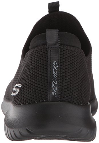 Skechers Ultra Flex-First Take, Zapatillas sin Cordones Mujer, Negro (BBK Black Knit Mesh/Trim), 40 EU