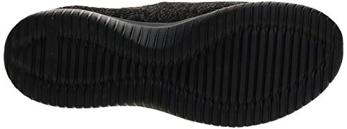 Skechers Ultra Flex-Harmonious, Zapatillas sin Cordones Mujer, Negro (BBK Black Mesh/Trim), 38 EU