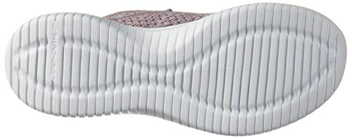 Skechers Ultra Flex, Zapatillas sin Cordones Mujer, Morado (LAV Black Knit Mesh/Trim), 39 EU