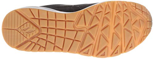 Skechers Uno- Stand On Air, Zapatillas Mujer, Negro (BLK Black Durabuck), 39 EU