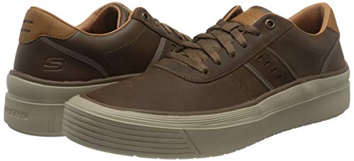 Skechers VIEWPORT, Zapatillas Hombre, Brown, 42 EU