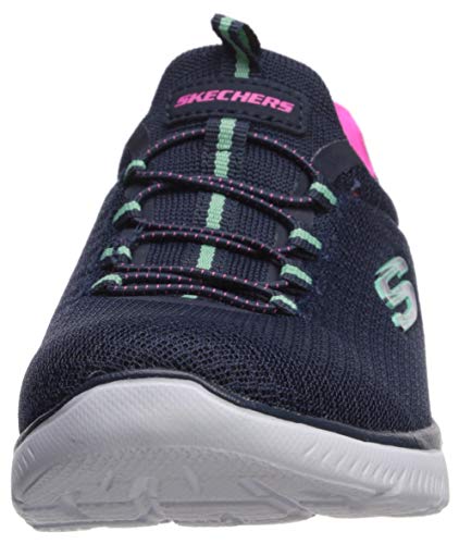 Skechers - Zapatillas deportivas Summits para mujer, color Azul, talla 37 EU