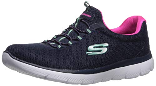 Skechers - Zapatillas deportivas Summits para mujer, color Azul, talla 37 EU
