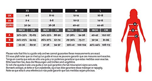 Smiffy's Vestido corto para mujer, estilo años 20, color rojo