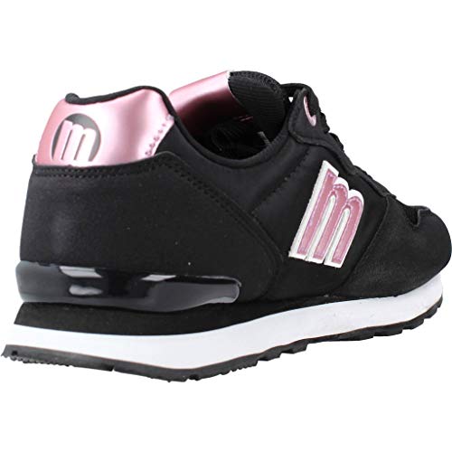 Sneakers Mustang 69705 Joggo Negra y Rosa
