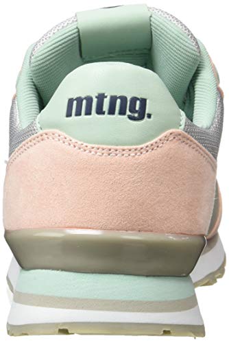 Sneakers Mustang Dasha 69362 Gris y Rosa