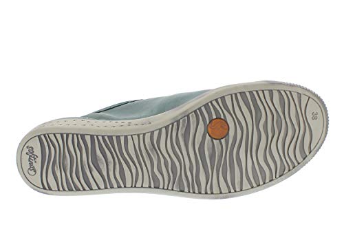Softinos Isla washed - Zapatillas Mujer, Azul (diesel 530), 41