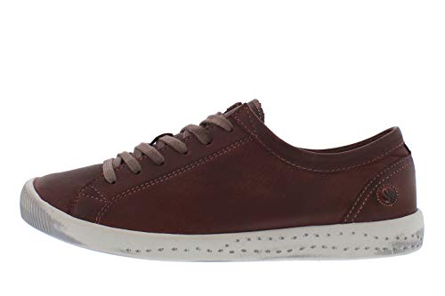 Softinos ISLA - Zapatillas deportivas para mujer, color Marrón, talla 43 EU