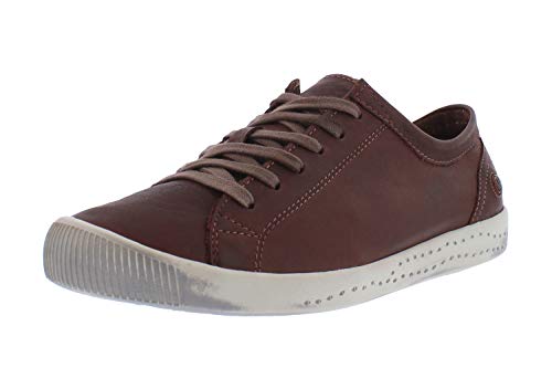Softinos ISLA - Zapatillas deportivas para mujer, color Marrón, talla 43 EU