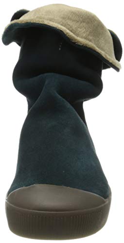 Softinos Kaz469sof, Botas Altas Mujer, Verde (Dk. Petroleo 007), 40 EU